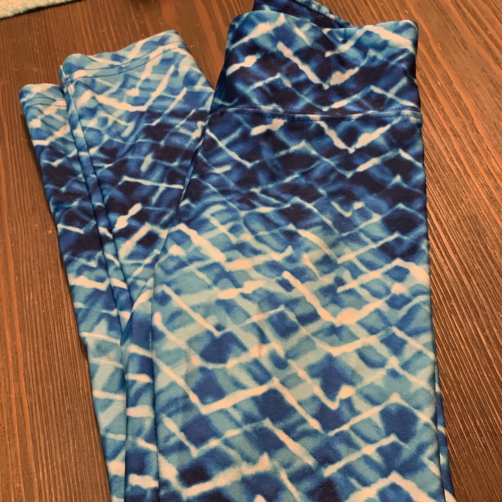 Justice brand size 7 mermaid athletic pants